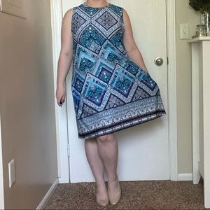 Apt 9 Sleeveless Swing Dress